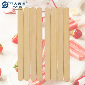 亚大鑫源 93×10×2mm 竹制冰淇淋棒批发 | 可重复使用竹子冰棍棒 | 一次性环保竹棒 | 竹棒适用于生产冰淇淋机器 冰棒机器竹棍