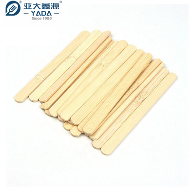 YADA 114*10*2mm Compostable Bamboo Ice Cream Sticks Wholesale Popsicle Sticks For Ice Cream Machine