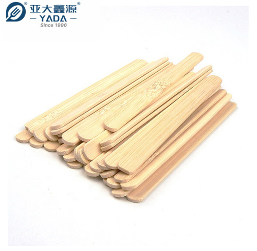 Palitos de helado de bambú compostables YADA de 114 x 10 x 2 mm, venta al por mayor, para máquina de helados