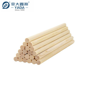 Palitos de helado de madera de abedul de 140 mm de YADA, venta al por mayor, palitos de helado redondos para chocolates