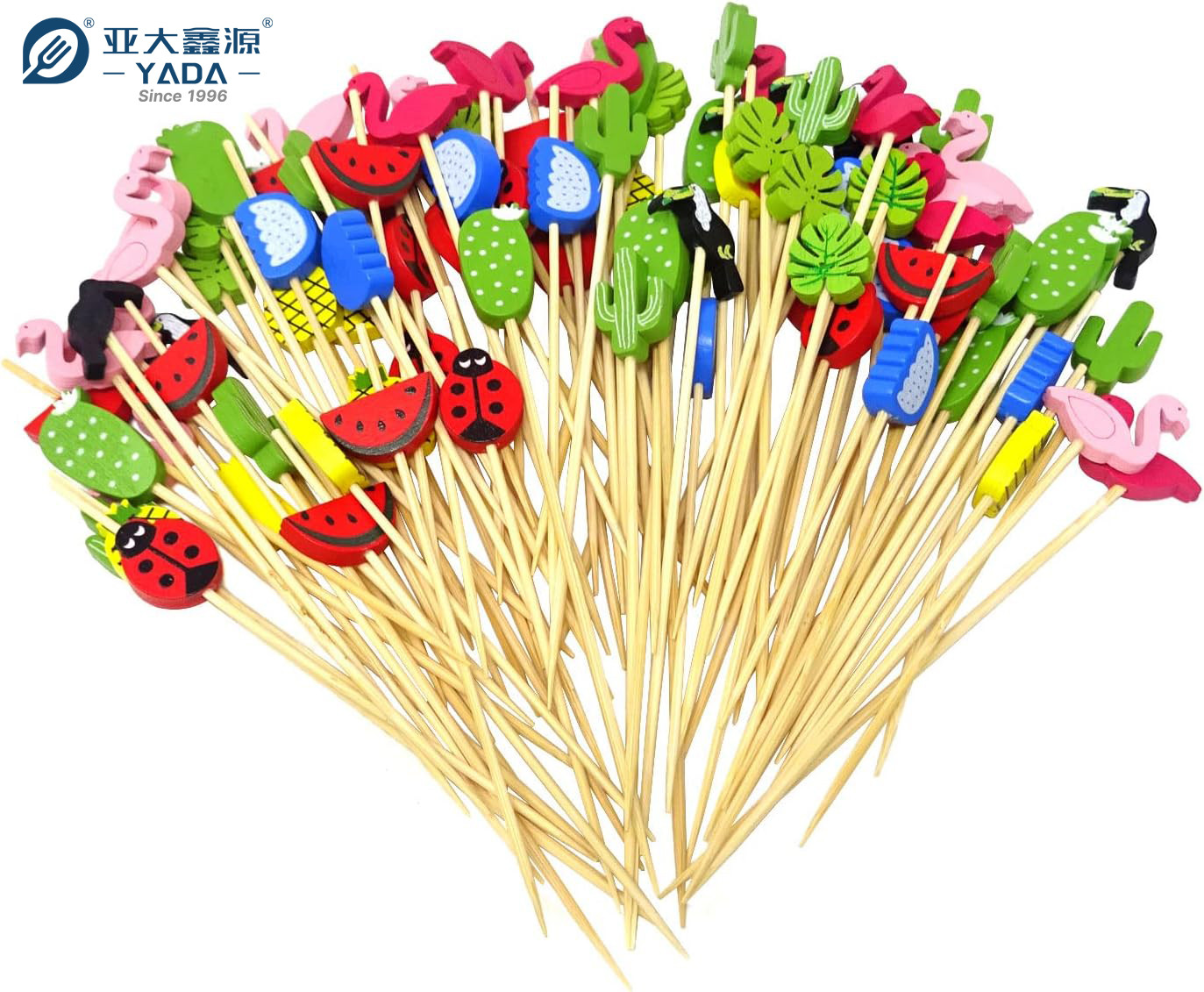 Disposable Ball End Bamboo Skewer | Decorative Cocktail Picks