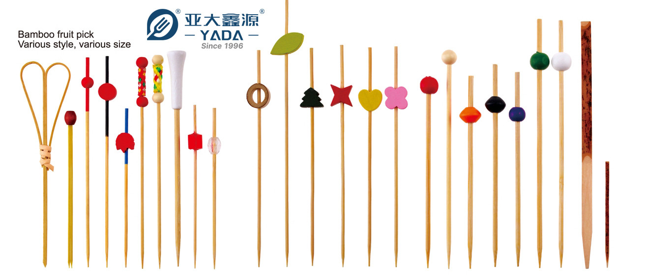 Use Scenario of Disposable Ball End Bamboo Skewer | Decorative Cocktail Picks