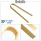 Disposable Bamboo Tongs Wholesale | YADA 100mm Eco-friendly Compostable Bamboo Clip for Toaster