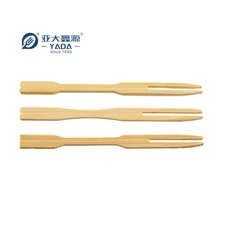 Disposable Bamboo Mini Forks Specifications, Bamboo Cocktail Forks, Small Fork for Appetizers, bamboo mini forks, Fruit Forks