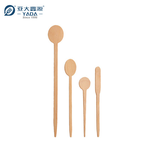 Disposable Small Wooden Food Picks Wholesale | YADA 100mm Birch Wood Food Picker | Fruit Chip Forks