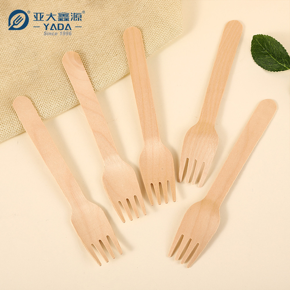 YADA Wooden Forks, 3 prong Wood Forks, Best Wooden fork 