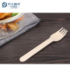 Tenedores de madera desechables YADA de 160 mm, venta al por mayor, tenedores de madera compostables YD-F