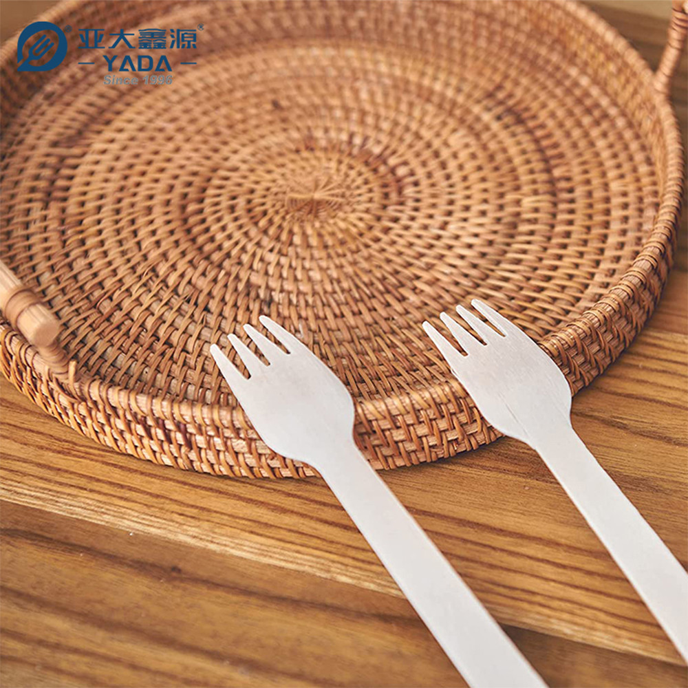 Disposable Wooden Fork, 160mm wooden fork