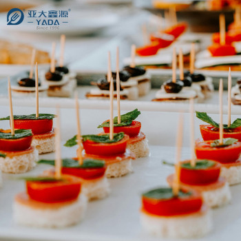 YADA 65mm Eco-friendly Double Point Wooden Toothpicks Wholesale | Disposable Wood Picks for Teeth