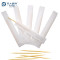 YADA 63mm Paper Individually Wrapped Bamboo Toothpicks Wholesale | Double Point Bamboo Fruit Picks