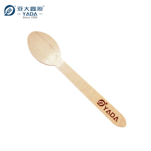 160mm Disposable Wooden Spoons Wholesale | YADA Eco-friendly Biodegradable Compostable Spoon YD-F