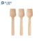 Disposable Wooden Square Head Spoons Wholesale | YADA Ice Cream Tasting Spoon|Compostable Mini Spoon