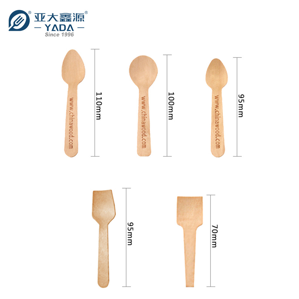 Wooden Ice Cream Tasting Spoon Specifications, Small Wooden Spoon for Ice Cream