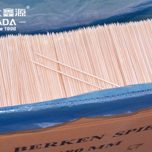 YADA 300mm Wooden Skewer Wholesale | Disposable Birch Wood Skewer for Automatic Machine Use