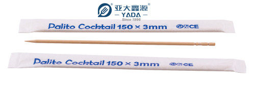 YADA 300mm Wooden Skewers Wholesale Disposable Wood Skewer Sticks For Grillied Shrimp Lamb Meat