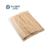 YADA 240mm Meat Wooden Skewers for Beef Wholesale Disposable Wood Flat Sticks Skewer for Kebab