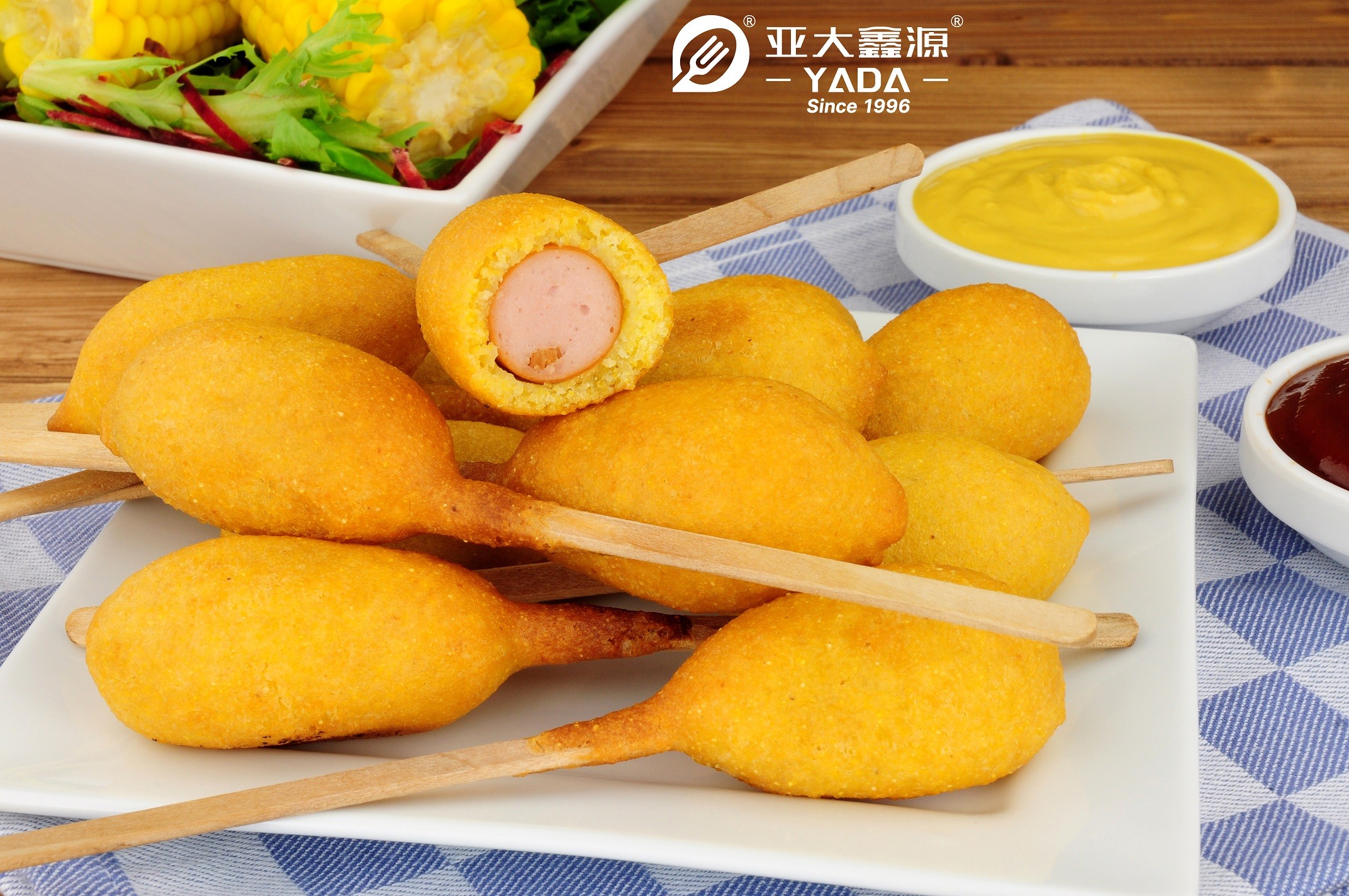 Use Scenario of Wooden Corn Dog Sticks