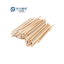 YADA 140x6.35x2.3mm Wooden Hot Dog Stick Wholesale Disposable Corn Dog Skewer Eco-friendly Sticks