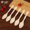 205mm Disposable Wooden Spoons Wholesale | YADA Biodegradable Spoon | Compostable Wooden Spoon YD-L