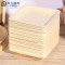 Disposable Square Wooden Plate Wholesale|One-time Use Poplar Wood Pallet|YADA Food Serving Wood Tray