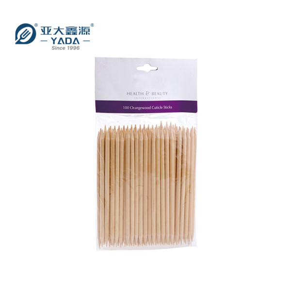 YADA 3.8*70mm Eco-friendly Wooden Manicure Stick Wholesale | Disposable Wood Sticks for Nail Salons