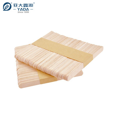 YADA 114*10*2mm Wooden Ice Cream Stick Wholesale Birch Wood Popsicle Sticks for Ice Cream Machine