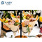 YADA Single-Use Wooden Cone Wholesale | Disposable Wood Sushi Cones | Bulk Appetizer Food Containers