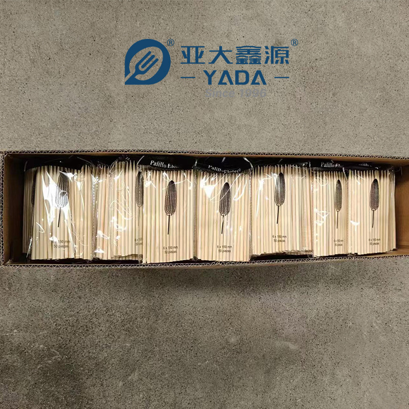 Bamboo Corn Sticks Specifications, YADA Bamboo Corn Sticks, bamboo corn skewers sticks, bamboo corn skewers, Corn Stick, Corn Skewer