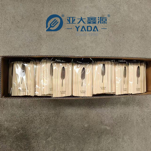 Brochetas de maíz de bambú YADA de 6,0 x 150 mm, venta al por mayor, brochetas ecológicas de bambú desechables para palitos de maíz a la parrilla