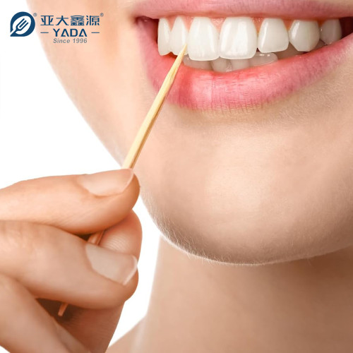 YADA 65mm Double Point Wooden Toothpicks Wholesale Wood Toothpicks Best for Dental Picks