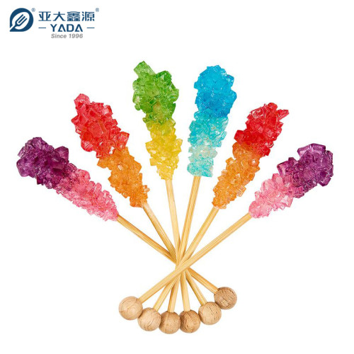 Bamboo Candy Stick With Ball Wholesale | YADA 150mm Jelly Stick | Chocolate Sticks | Lollipop Sticks