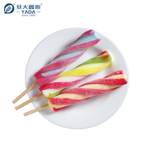 YADA 120mm Eco-friendly Wooden Ice Lolly Sticks Wholesale Birch Wood Round Lollies Stick for Candy