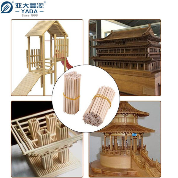 YADA Wooden Lolly Sticks Wholesale Birch Wood Round Lollies Stick Best for DIY Craft Rod