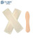 YADA 75mm Disposable Wooden Ice Cream Spoons Wholesale | Small Wood Spoon Individually Paper Wrap