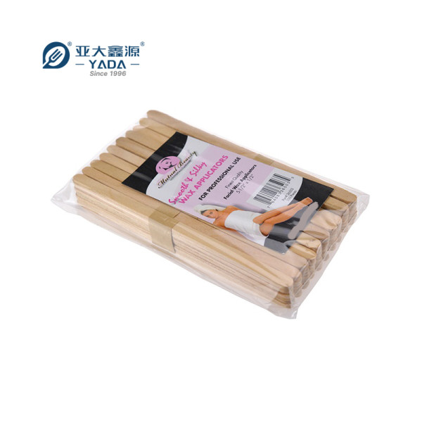 YADA Eco Wooden Wax Applicator Sticks Wholesale | Disposable Compostable Wood Nail Spatula Uses