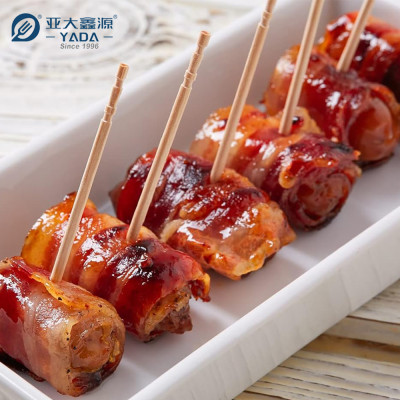 Wooden Toothpicks Wholesale | YADA 65mm/68mm Eco-friendly Wood Toothpicks | Appetizer Picks