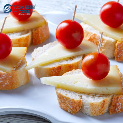 YADA 65mm Wooden Toothpicks Individual Cello Wrapped Wholesale | Single Point Eco Wood Picks