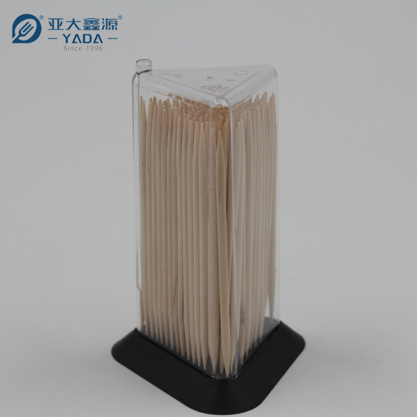 YADA 65mm Double Point Wooden Toothpicks Wholesale | Disposable Wood Catering Toothpick