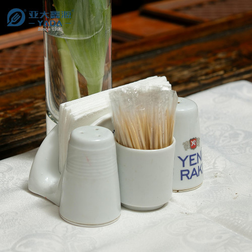 Eco-friendly Wooden Toothpicks Wholesale | YADA 65mm Double Point Picks Individual Cello Wrapped