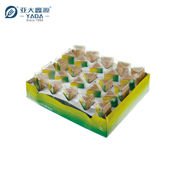 YADA 65mm Double Point Wooden Toothpicks Wholesale | Disposable Wood Catering Toothpick