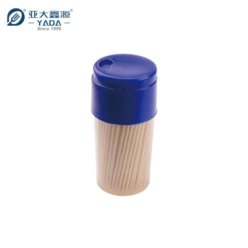 YADA 65mm Eco-friendly Double Point Wooden Toothpicks Wholesale Disposable Wood Picks for Teeth