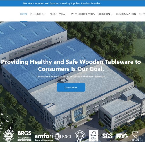 Chinawood.com, el sitio web oficial de YADA, se relanza después de un sorprendente rediseño.