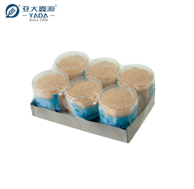 YADA 63mm Double Point Bamboo Toothpicks Wholesale Food Picks Bamboo Catering Toothpick