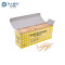 YADA 65mm Wooden Flat Toothpicks Wholesale | Disposable Birch Wood Double Point Toothpicks