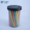 YADA 65mm Colored Wooden Toothpicks Wholesale | Bulk Wood Colorful Toothpicks | Food Picks for Party