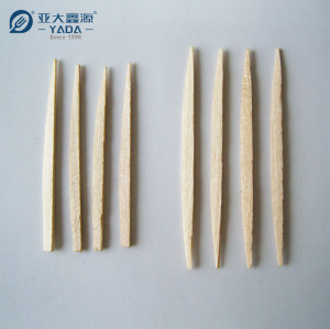 Palillos dentales de madera Jordan de 48/58 mm de YADA Palillos dentales extrafinos de madera Jordan al por mayor