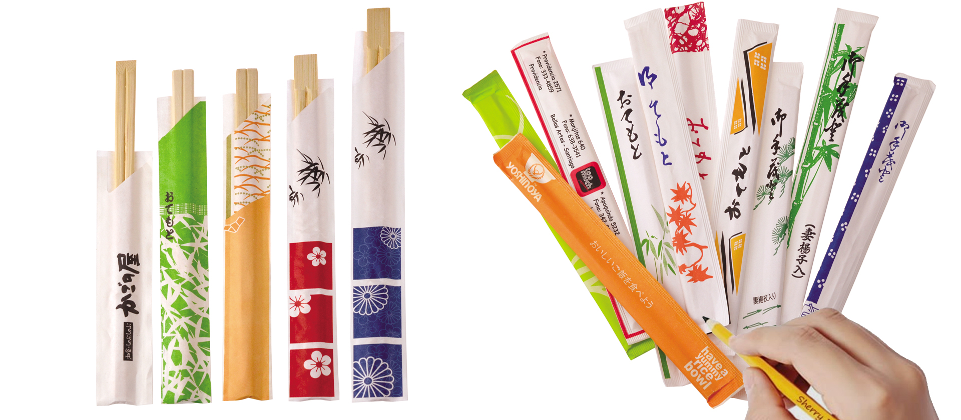 Custom eco-friendly disposable chopsticks