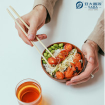 YADA 210mm Eco Bamboo Chopsticks Wholesale | Disposable Tensoge Chopsticks for Asian Catering