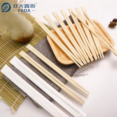 YADA 8" 205mm Twin Bamboo Chopsticks Wholesale | Disposable Catering Chopsticks Paper Wrapped