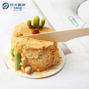 165mm Disposable Wooden Knives Wholesale | YADA FSC Birch Wood Knife | Compostable Wooden Knife YD-B